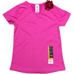 Top Athletic Works Driworks Short sleeves M 7-8 Pink NWT